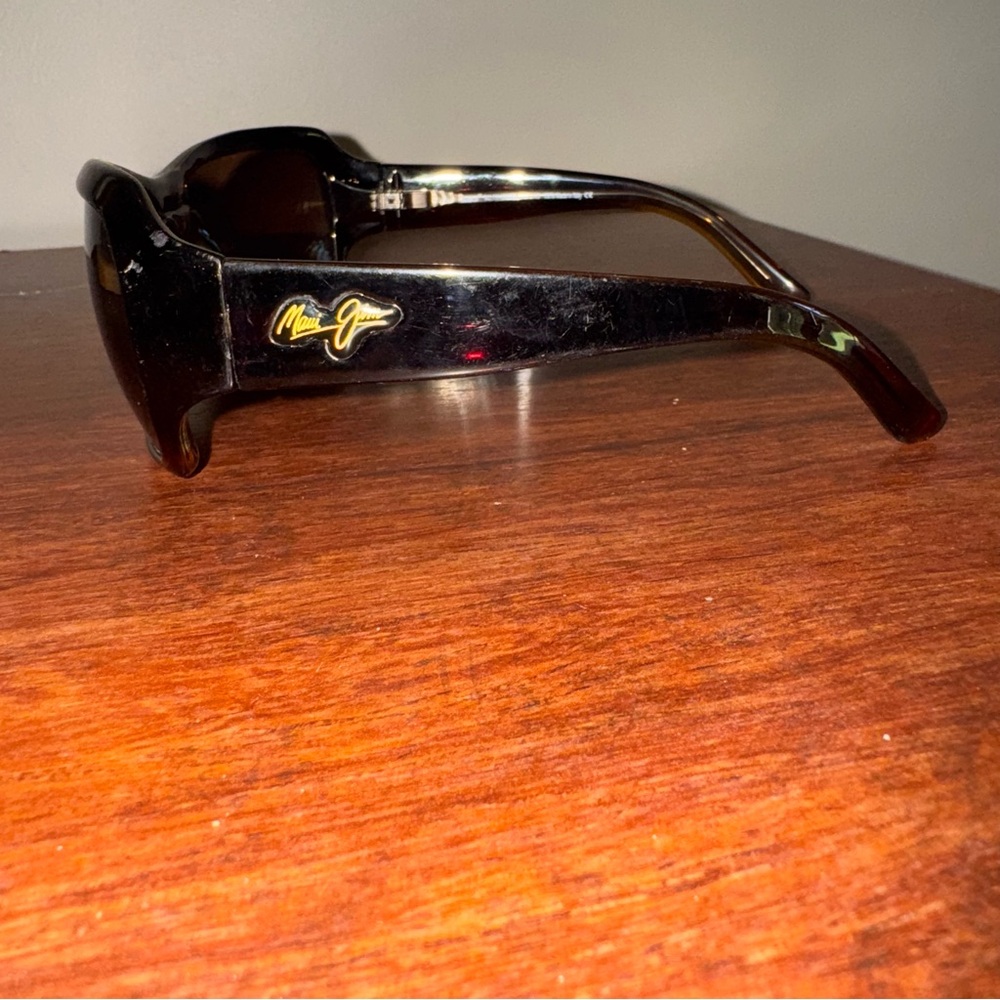 Maui Jim Brown MJ 111-01 Palms Sunglasses - Picture 7 of 10